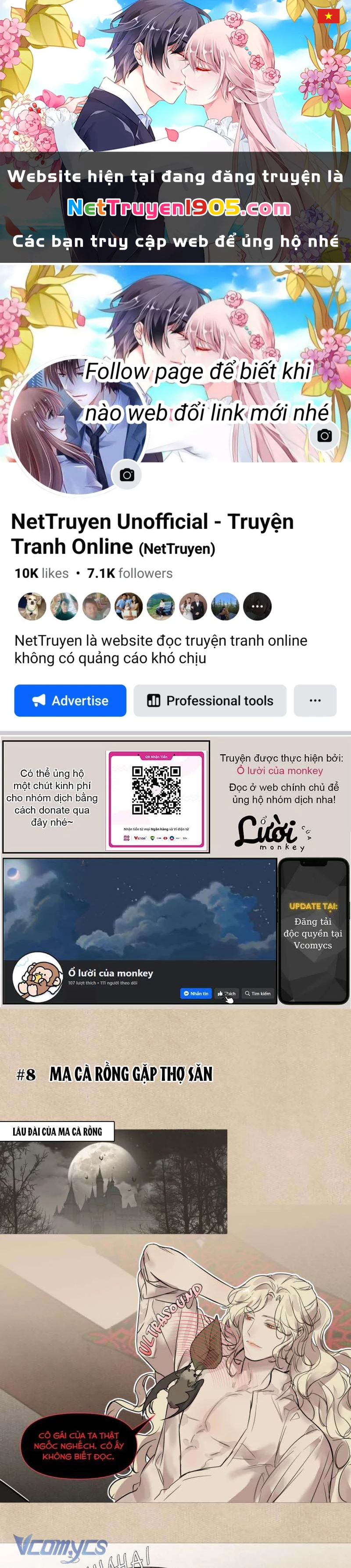 Vampire gặp thợ săn Chapter 8 - 1