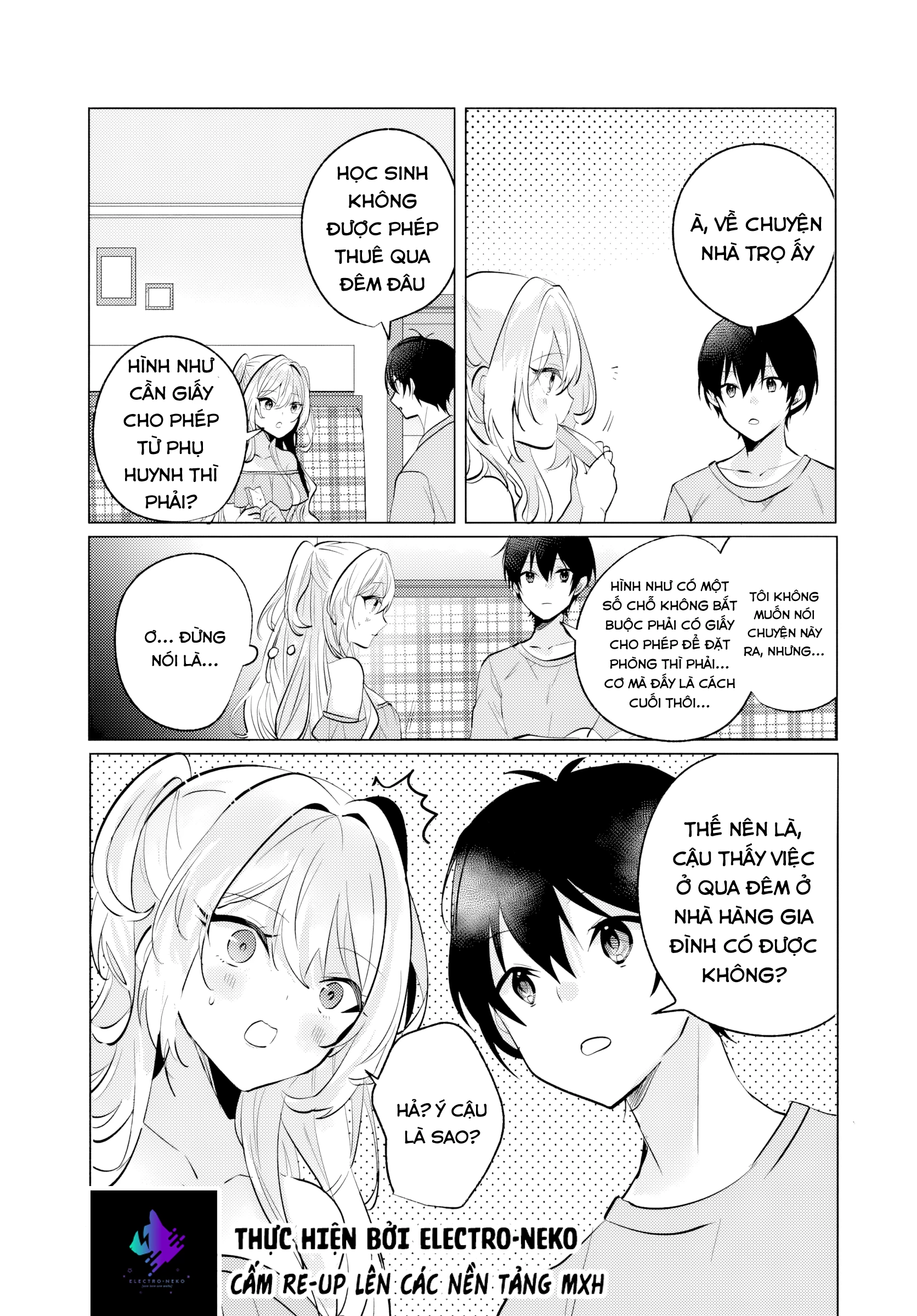 Sau giờ học, tại quán ăn gia đình, với cô bạn cùng lớp Chapter 8 - 11