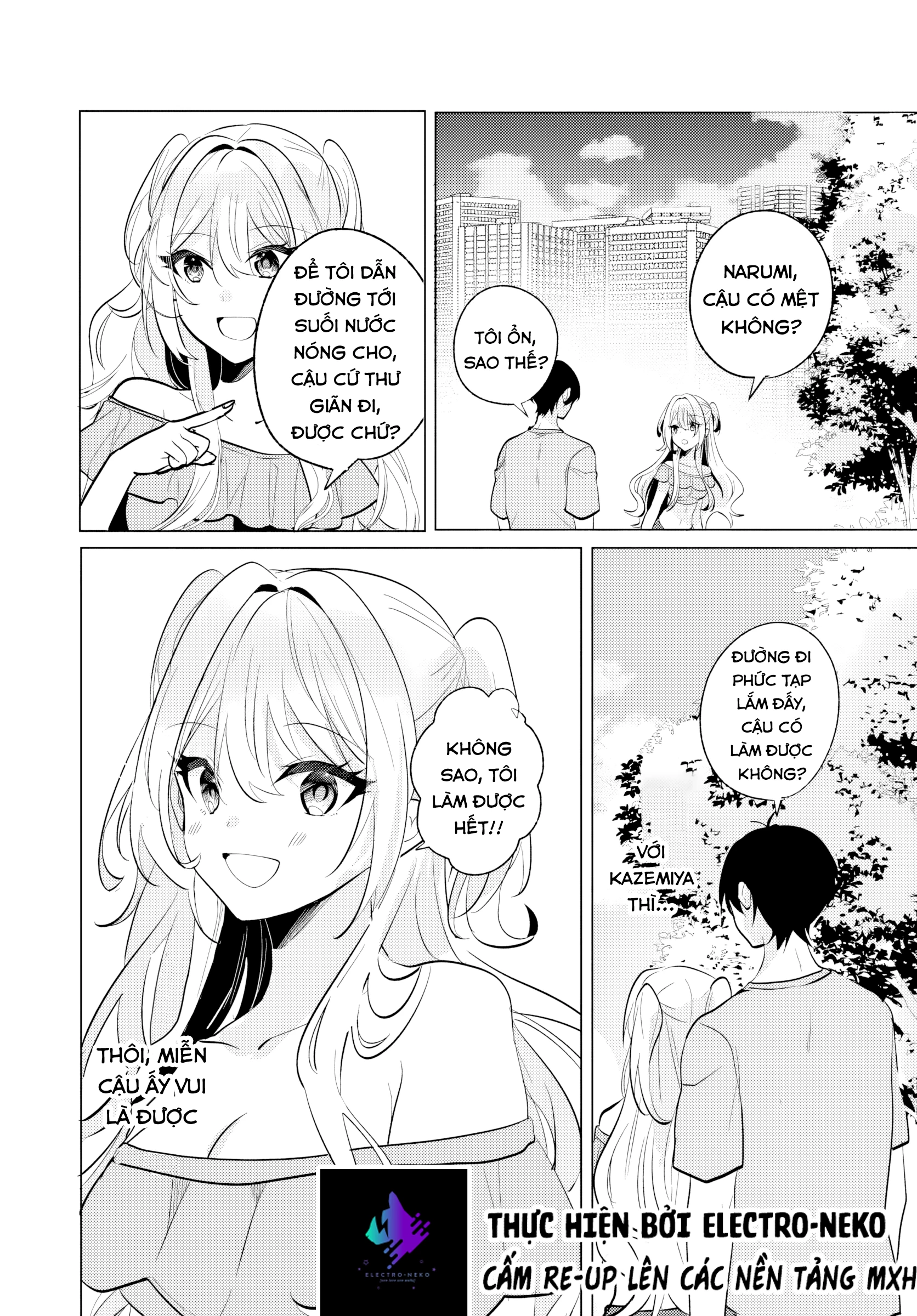 Sau giờ học, tại quán ăn gia đình, với cô bạn cùng lớp Chapter 8 - 16