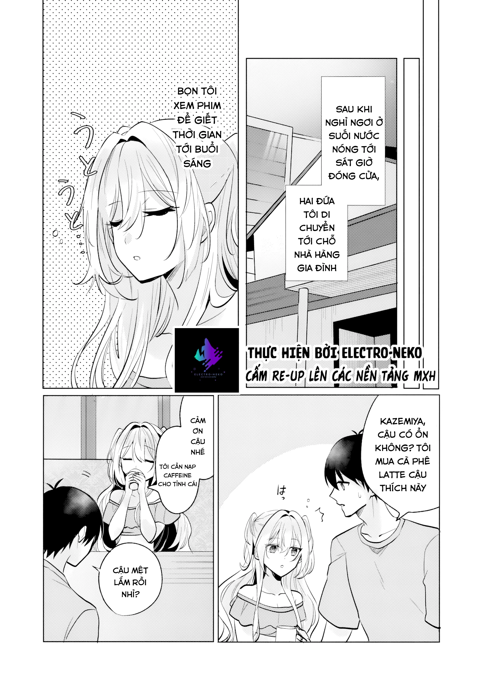 Sau giờ học, tại quán ăn gia đình, với cô bạn cùng lớp Chapter 8 - 34