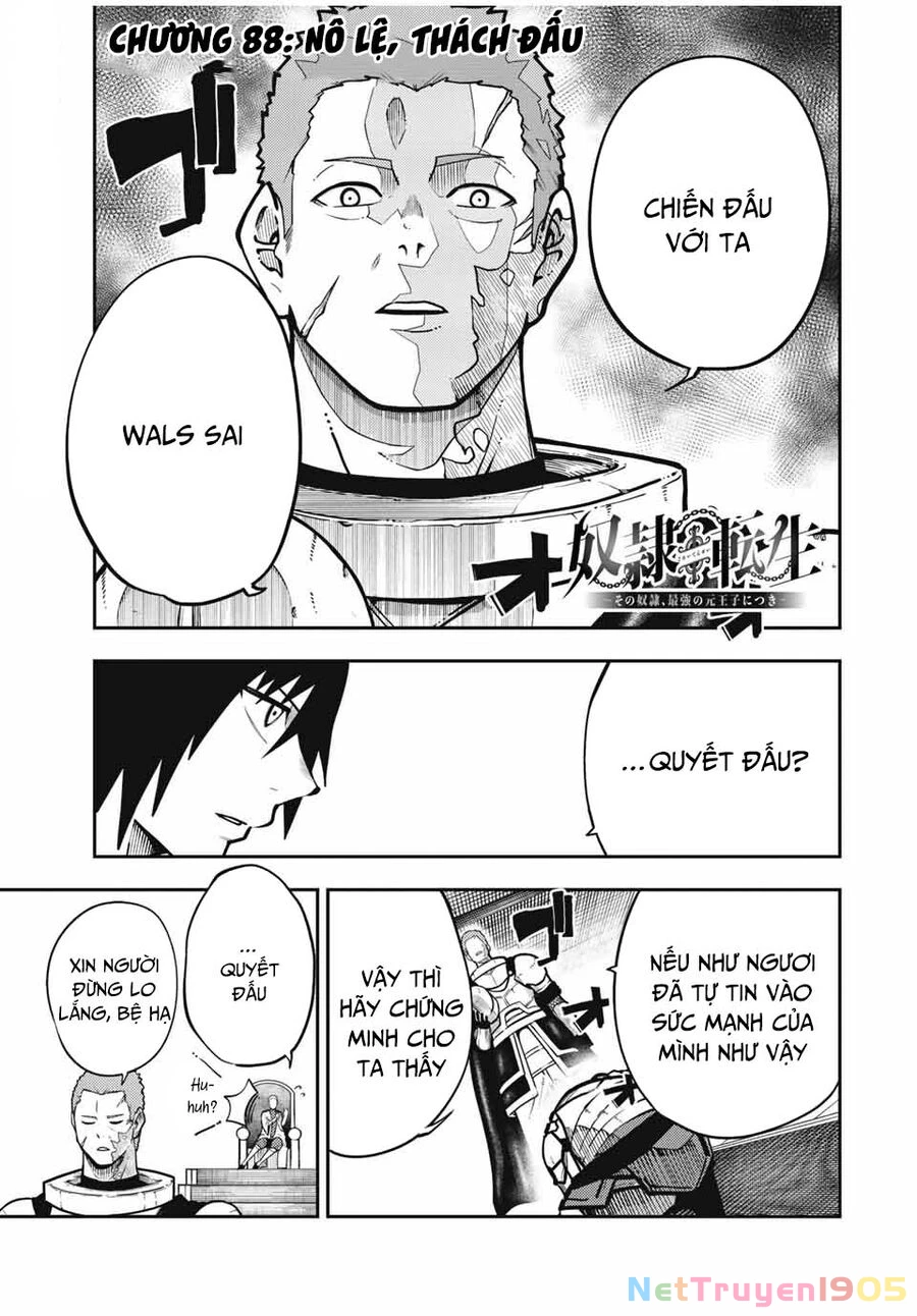 Cựu Hoàng Tử Mạnh Nhất Tái Sinh Thành Nô Lệ Chapter 88 - 2