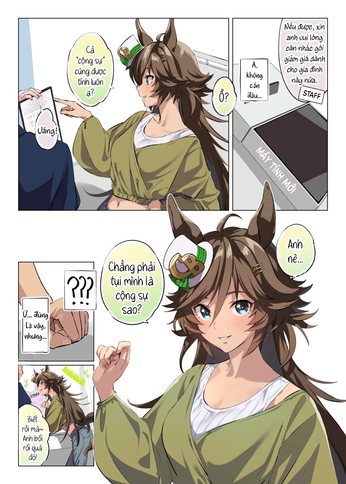 Uma Musume Pretty Derby - Sen Ichi-yo CB (Doujinshi) Chapter 4 - 1