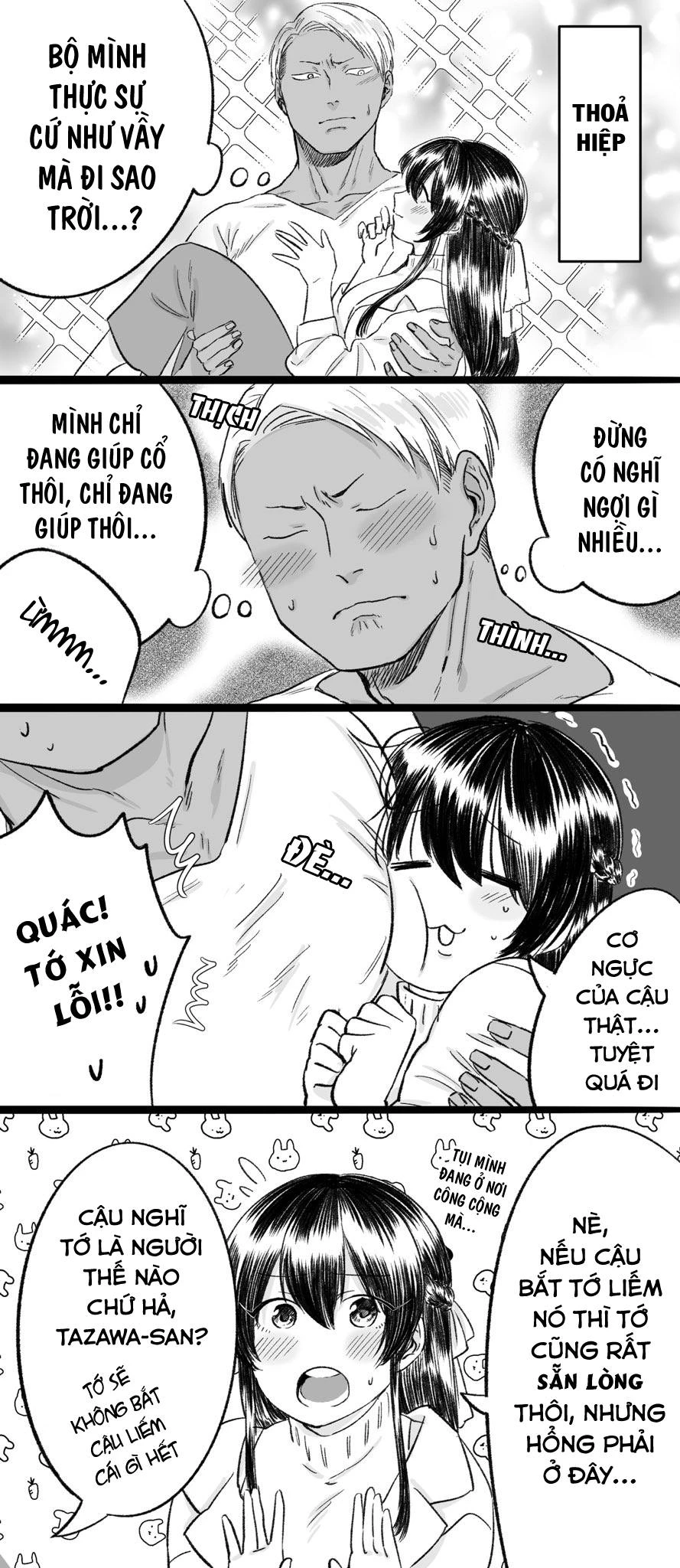 Kuma to Usagi wa Tomodachi dewa Irarenai Chapter 8 - 1