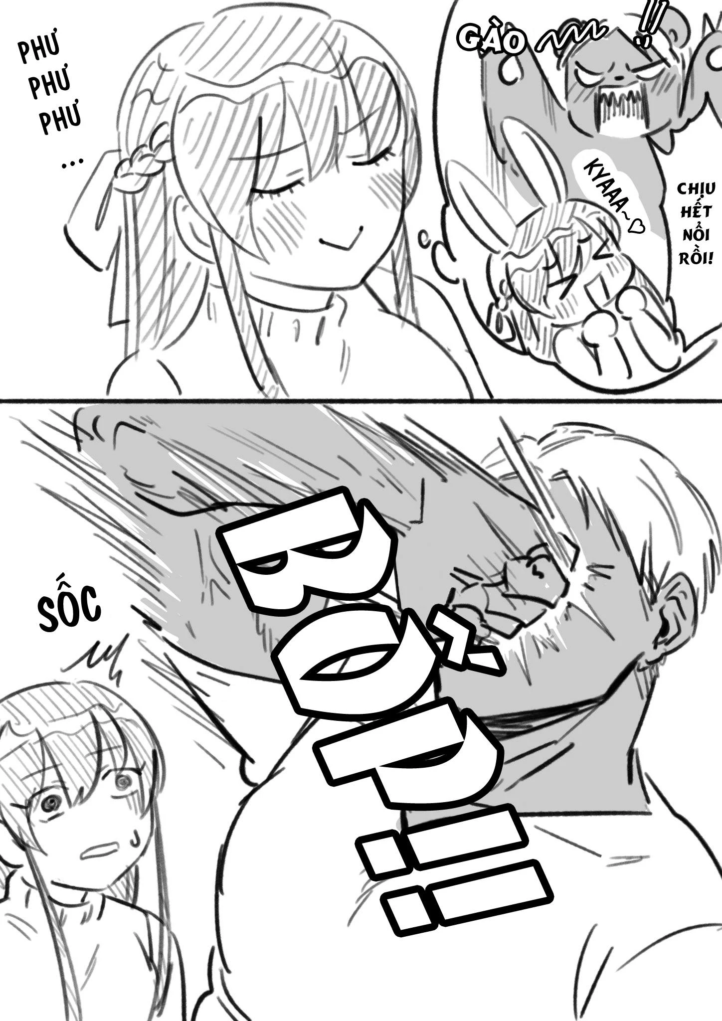 Kuma to Usagi wa Tomodachi dewa Irarenai Chapter 10.1 - 2