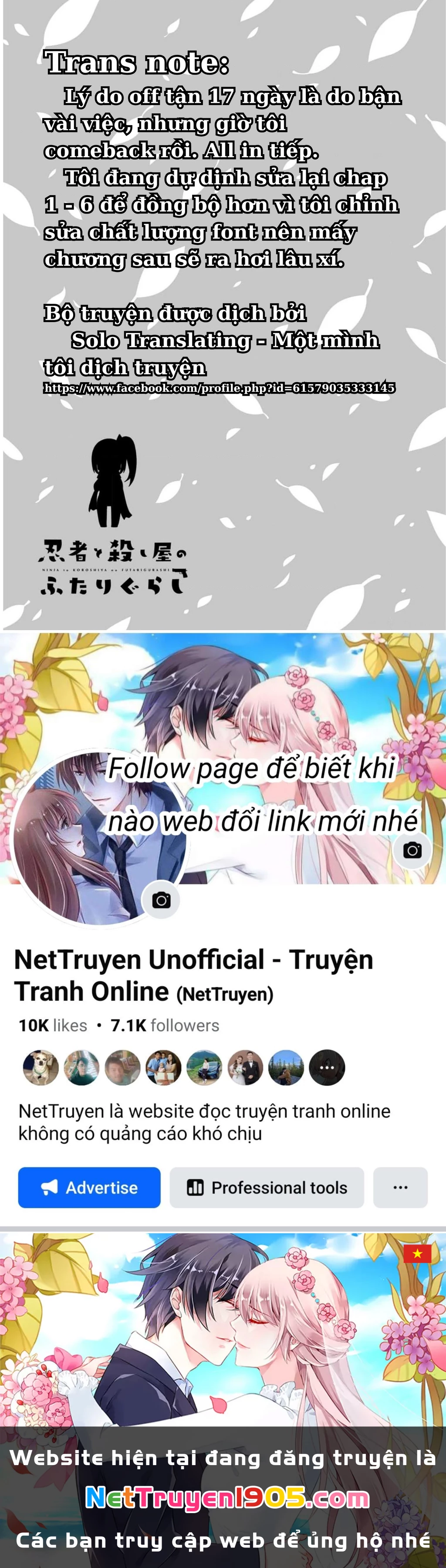 Cuộc Sống Chung Nhà Của Ninja Và Sát Thủ Chapter 7 - 17