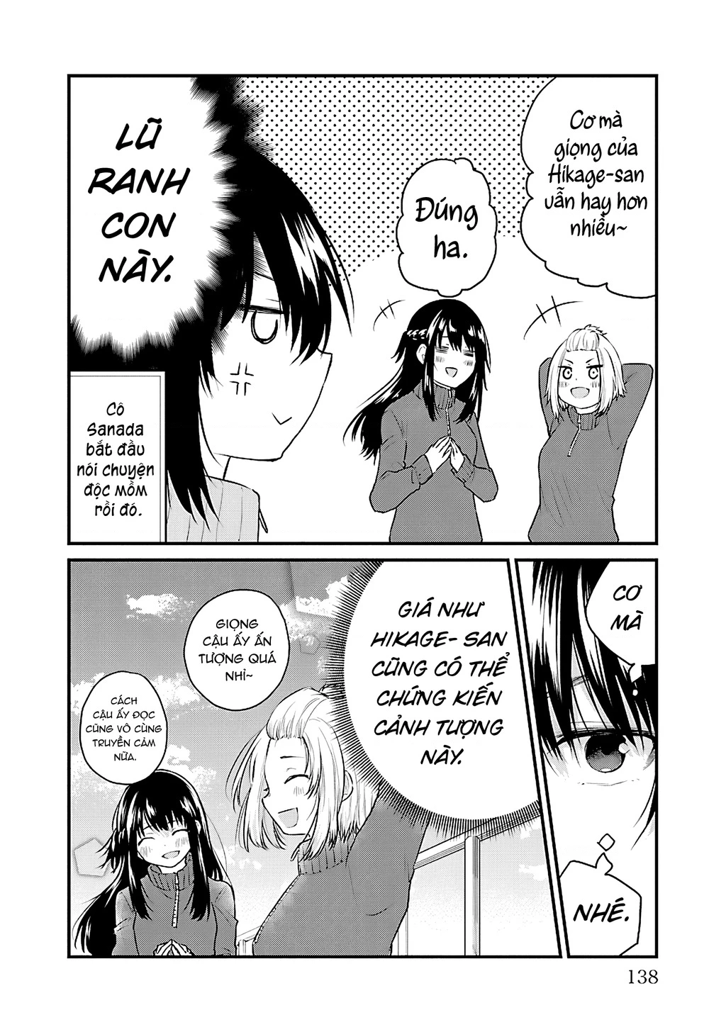 Cô bạn bị mất đi giọng nói luôn nghĩ rằng "Cậu ấy dịu dàng thật đấy" Chapter 54.4 - 7