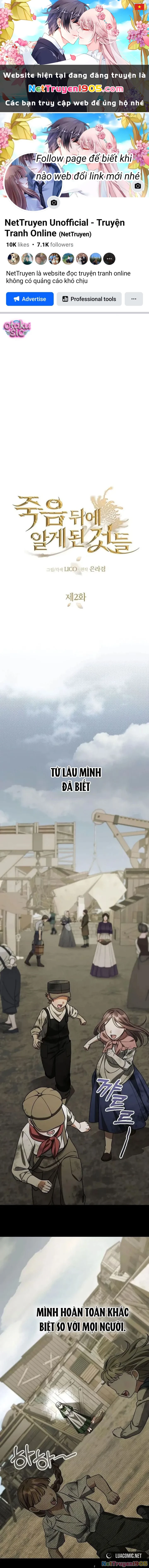 Những chuyện tôi đã học được sau cái chết Chapter 2 - 1