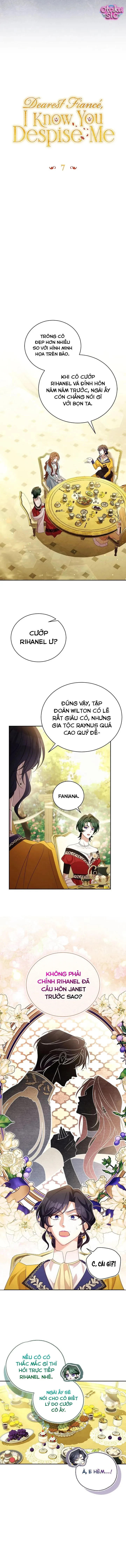 Hôn Phu À, Ta Biết Chàng Ghét Ta Chapter 7 - 6