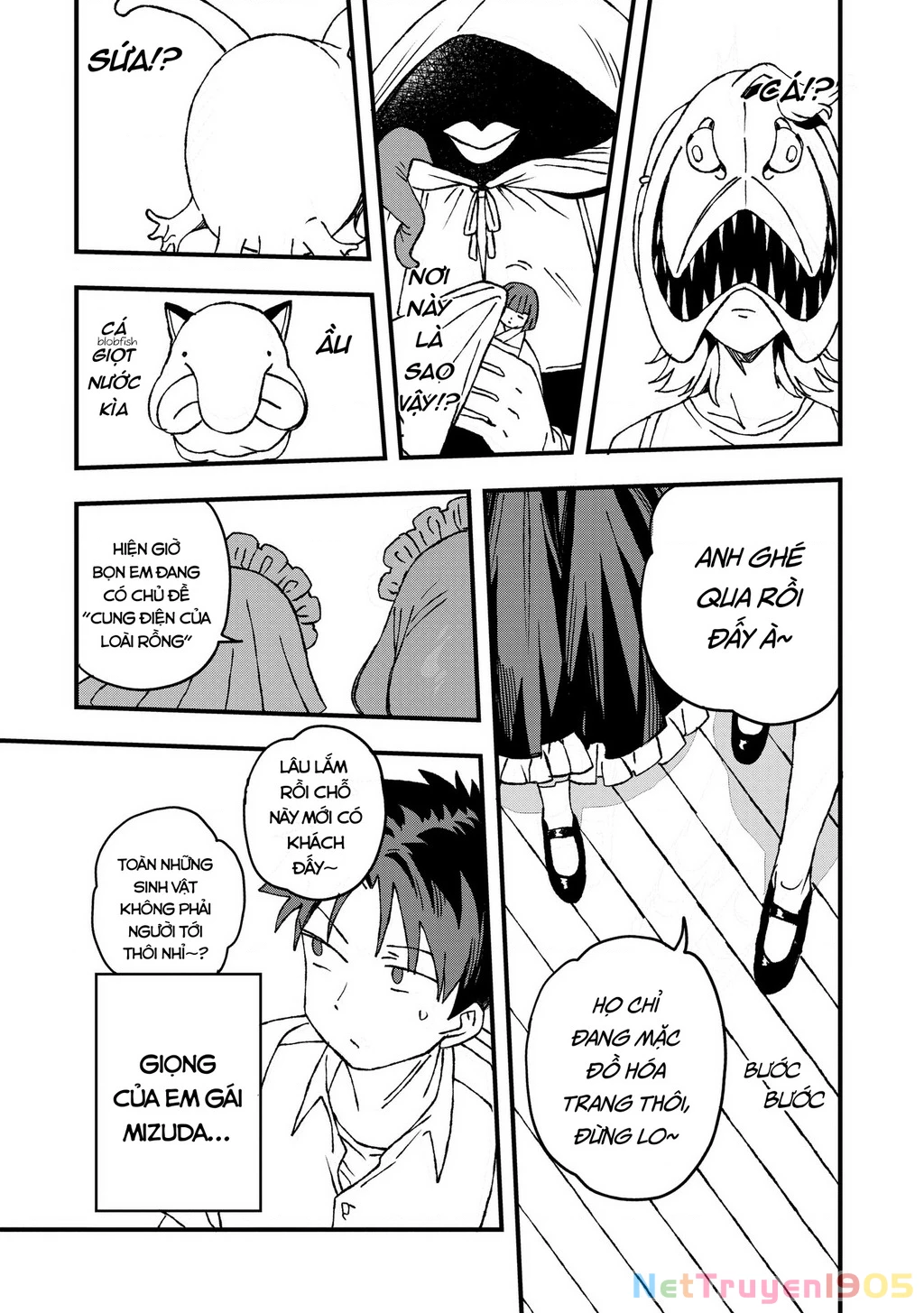 Không thể thoát khỏi Mizudako-chan! Chapter 21 - 14