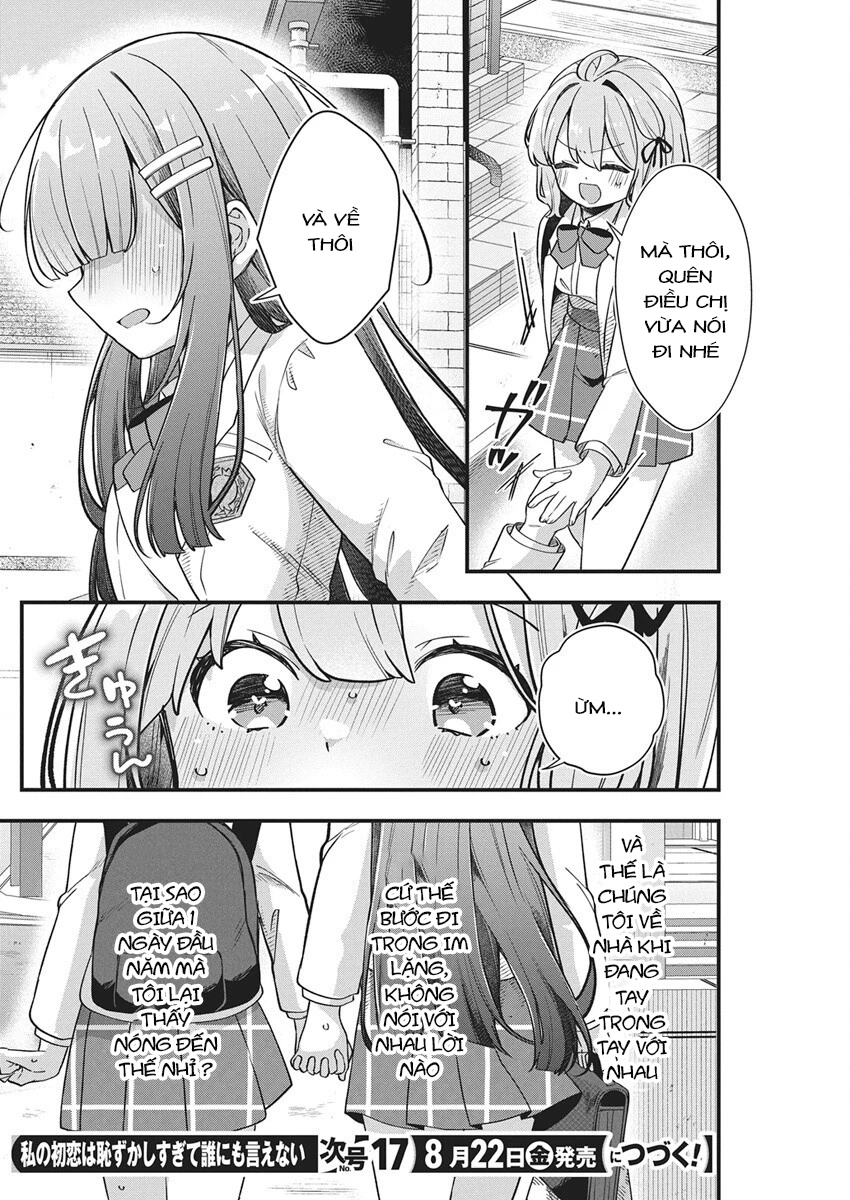 Watashi no Hatsukoi wa Hazukashisugite Darenimo Ienai Chapter 25 - 20