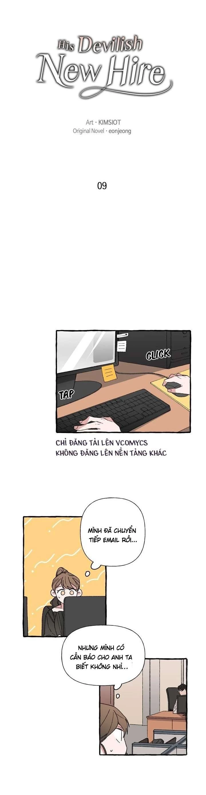 Nhân Viên Mới Xảo Quyệt Chapter 9 - 10