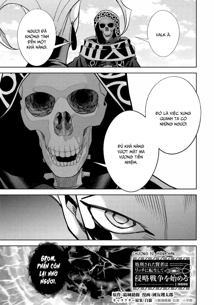 Shokei Sareta Kenja Wa Lich Ni Tensei Shite Shinryaku Sensou Wo Hajimaru Chapter 52 - 2