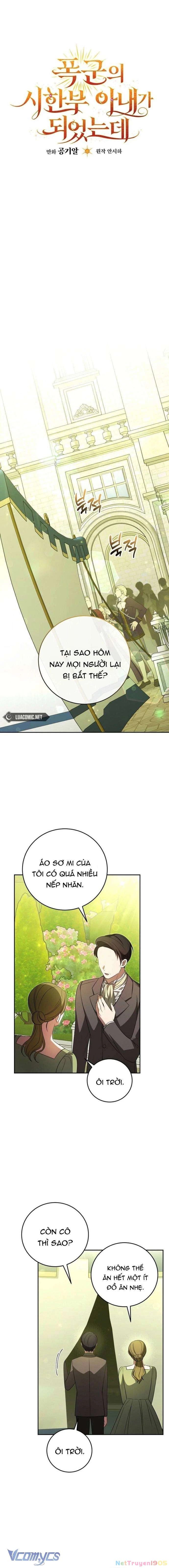 Tôi Trở Thành Người Vợ Đoản Mệnh Của Tên Bạo Chúa Chapter 46 - 12
