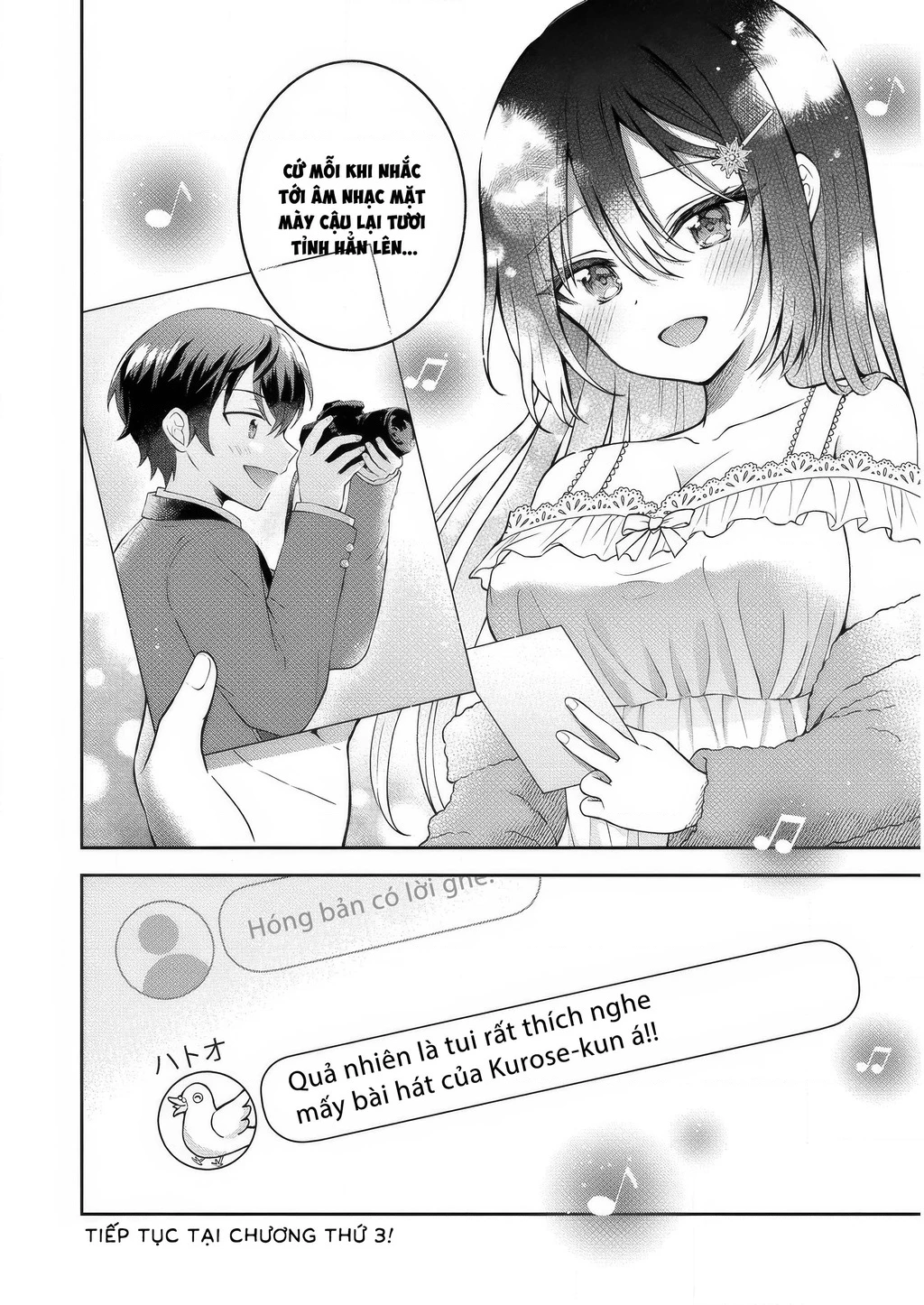 Cô bạn trầm tính bàn bên hóa ra lại là ca sĩ mà tôi mến mộ ~ Bài hát này của tôi, hãy hát lên đi nào! Chapter 2 - 35