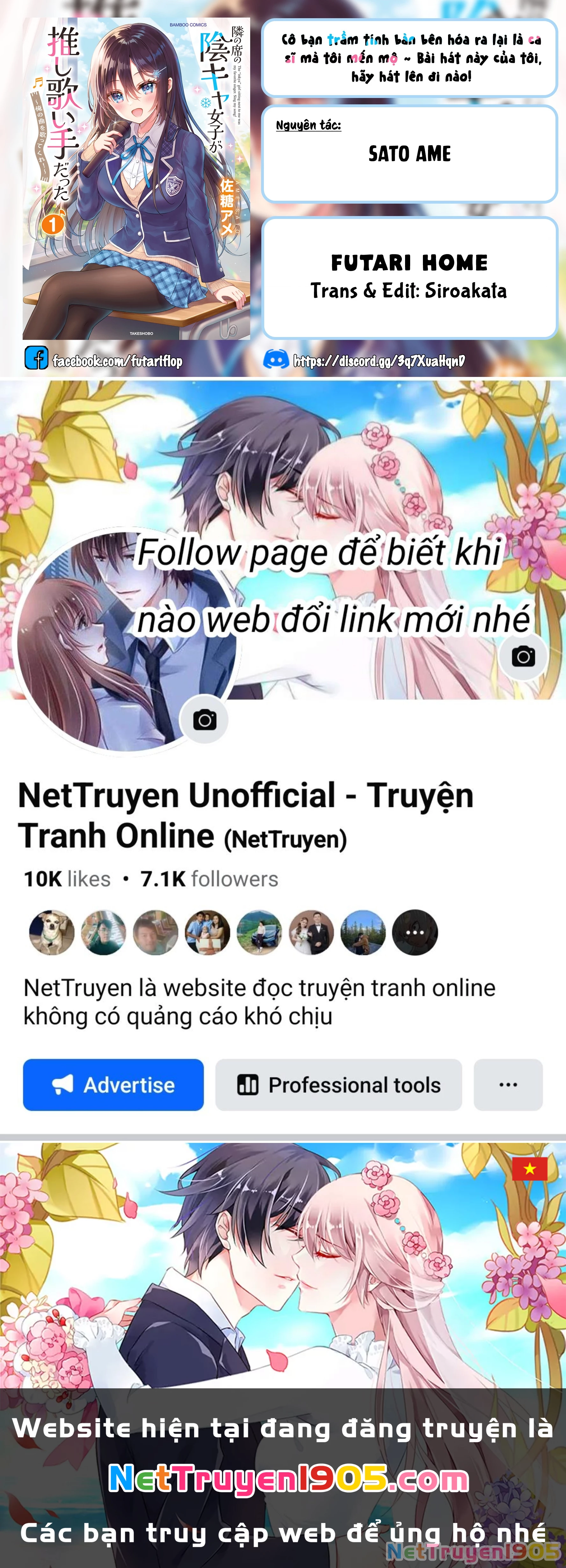 Cô bạn trầm tính bàn bên hóa ra lại là ca sĩ mà tôi mến mộ ~ Bài hát này của tôi, hãy hát lên đi nào! Chapter 4 - 38
