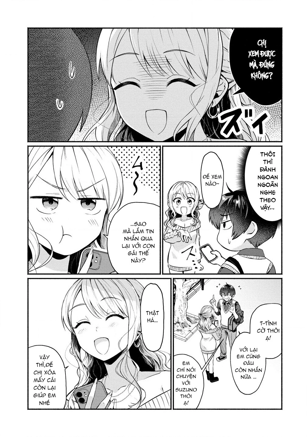 Douyara Ore Wa Imadoki Gal Na Toshiue Osananajimi Kara Gekiomo Kanjou Wo Mukerareteiru Rashii Chapter 2 - 4