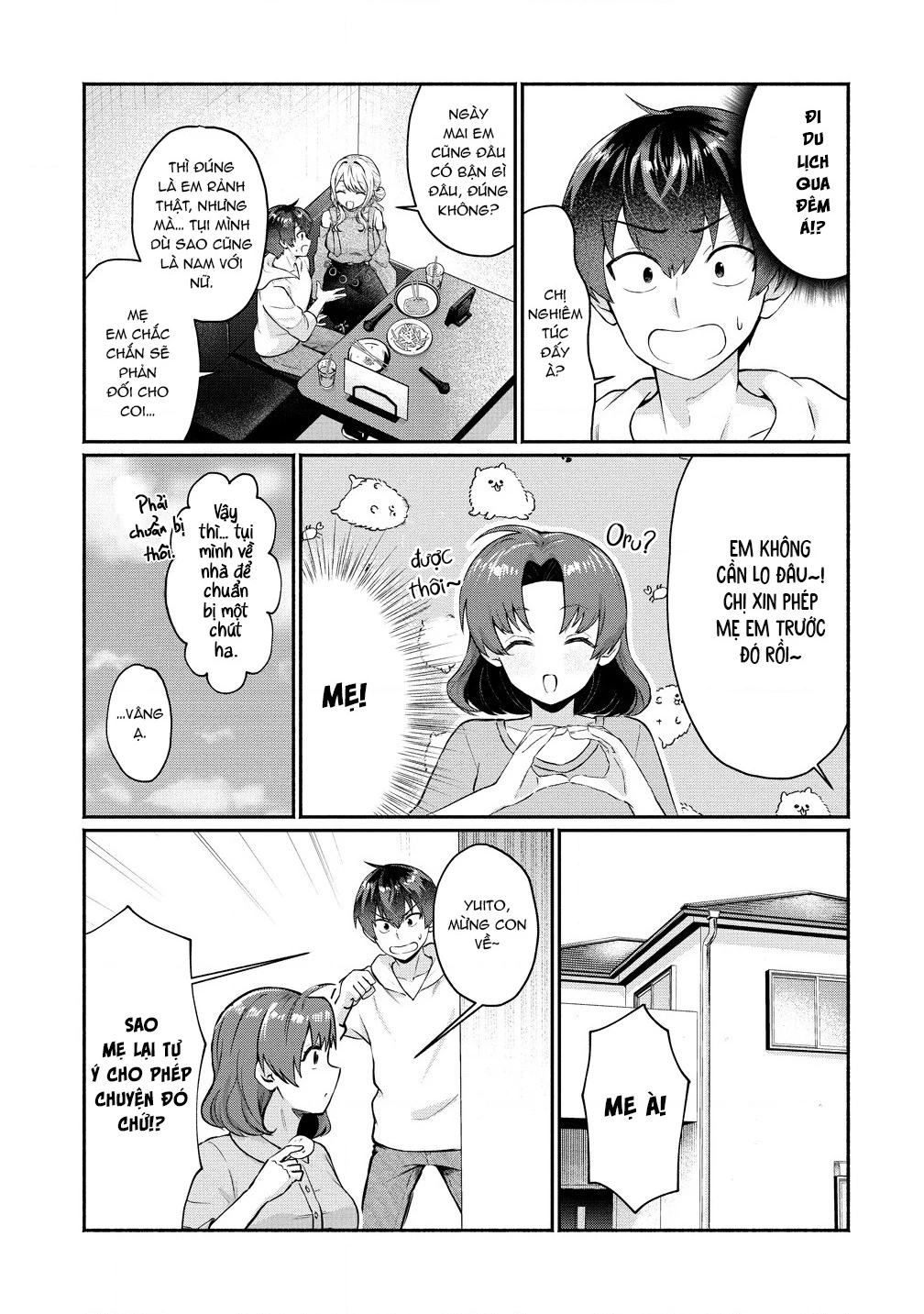 Douyara Ore Wa Imadoki Gal Na Toshiue Osananajimi Kara Gekiomo Kanjou Wo Mukerareteiru Rashii Chapter 3 - 12