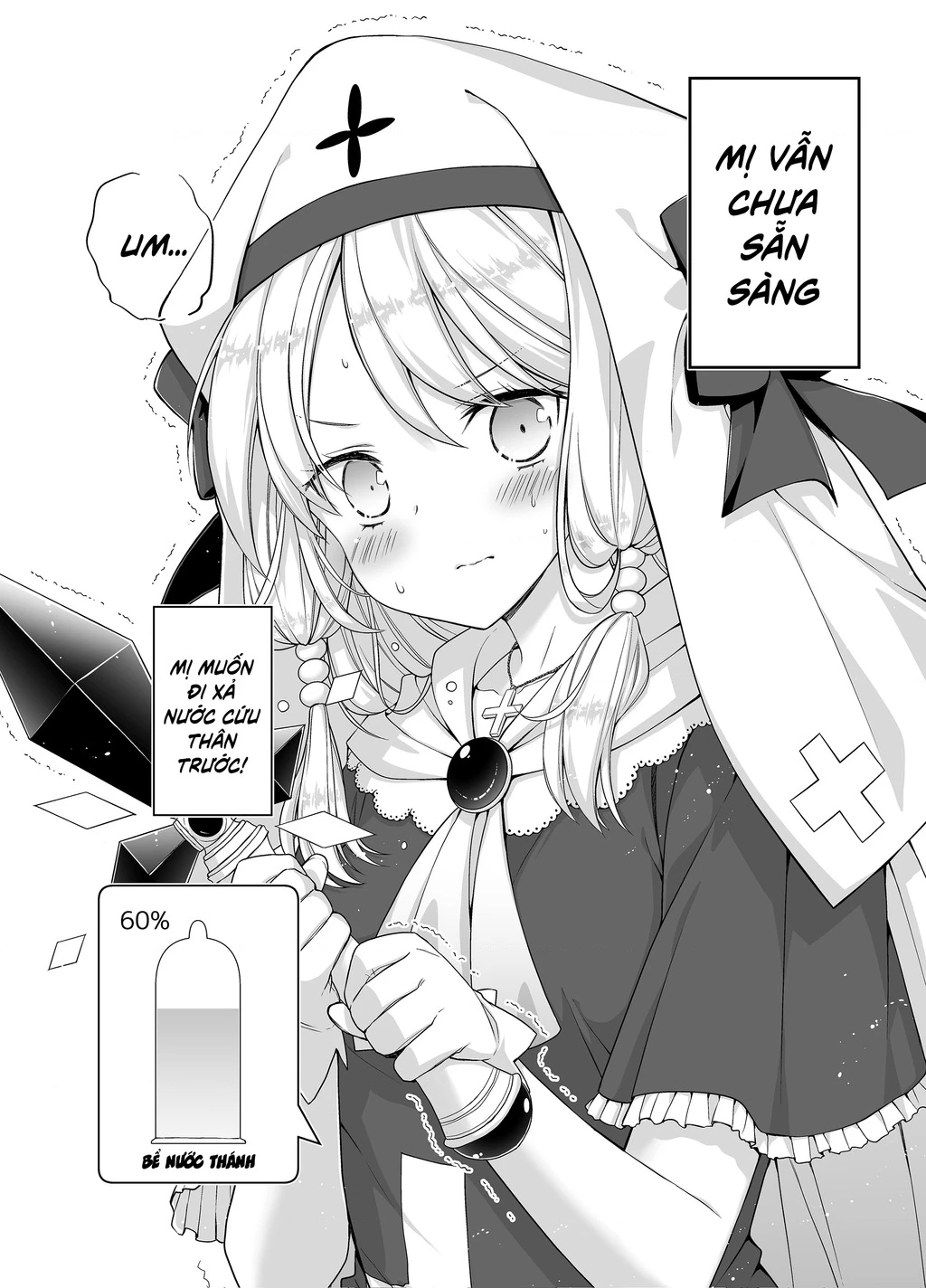 Healer-Chan Bỗng Dưng Mắc Ấy Ngay Trong Lúc Đại Chiến Với Ma Vương Chapter 1 - 5