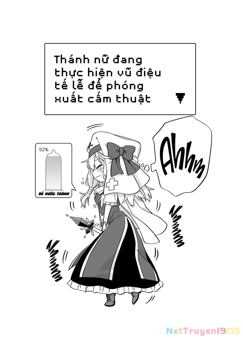 Healer-Chan Bỗng Dưng Mắc Ấy Ngay Trong Lúc Đại Chiến Với Ma Vương Chapter 4 - 2