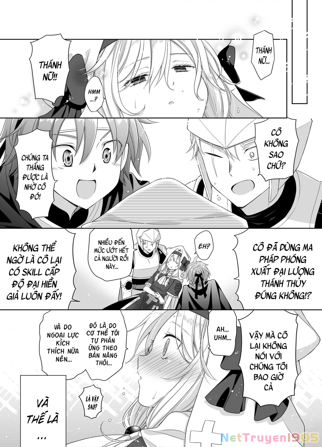 Healer-Chan Bỗng Dưng Mắc Ấy Ngay Trong Lúc Đại Chiến Với Ma Vương Chapter 6 - 8