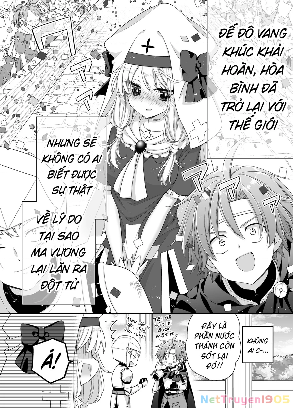 Healer-Chan Bỗng Dưng Mắc Ấy Ngay Trong Lúc Đại Chiến Với Ma Vương Chapter 6 - 9
