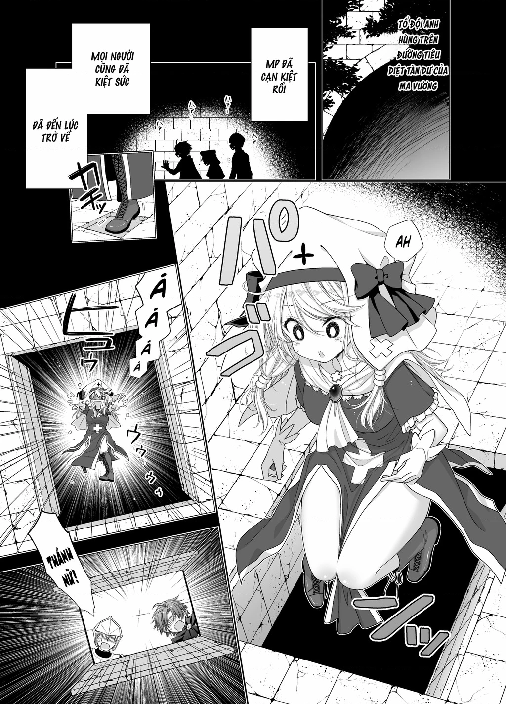 Healer-Chan Bỗng Dưng Mắc Ấy Ngay Trong Lúc Đại Chiến Với Ma Vương Chapter 9 - 3