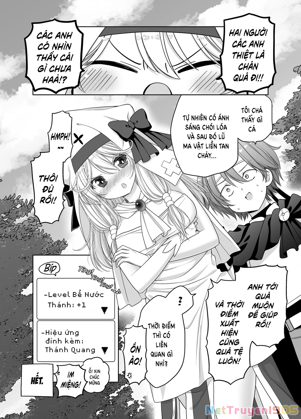 Healer-Chan Bỗng Dưng Mắc Ấy Ngay Trong Lúc Đại Chiến Với Ma Vương Chapter 9 - 10