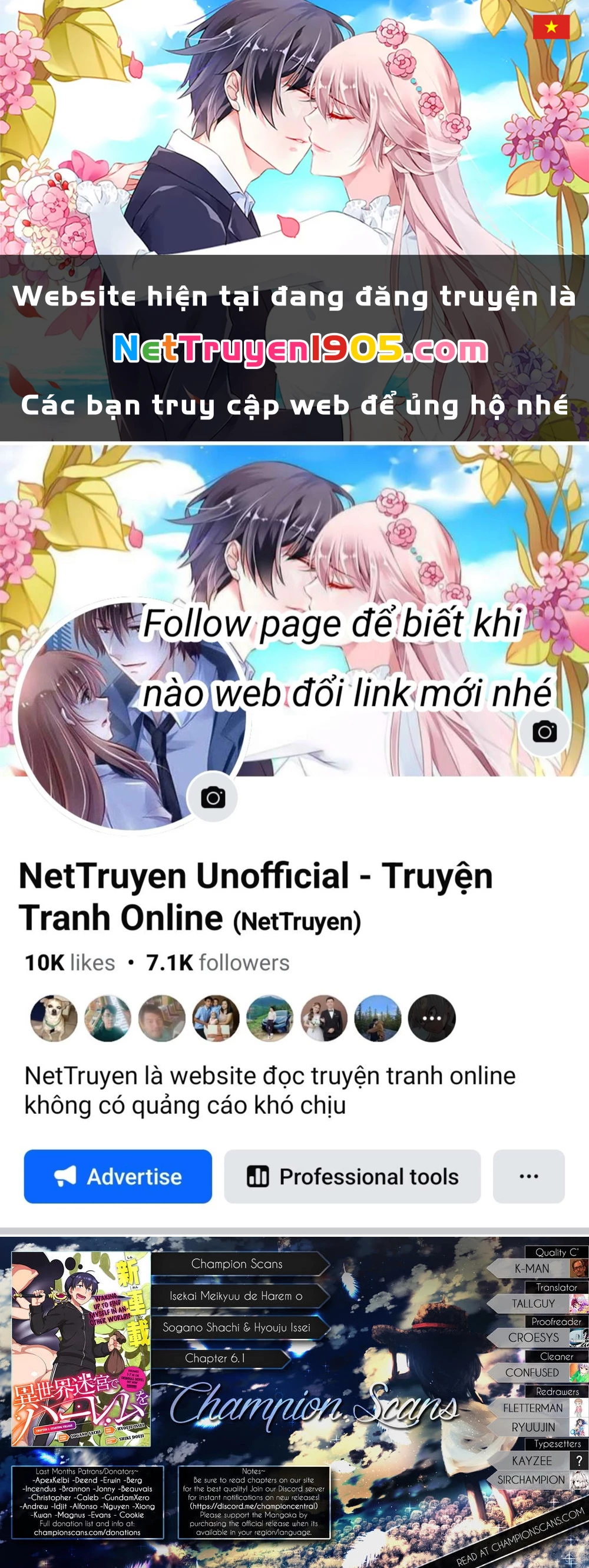 Lập Dàn Harem Tại Dị Giới Chapter 6.1 - 1