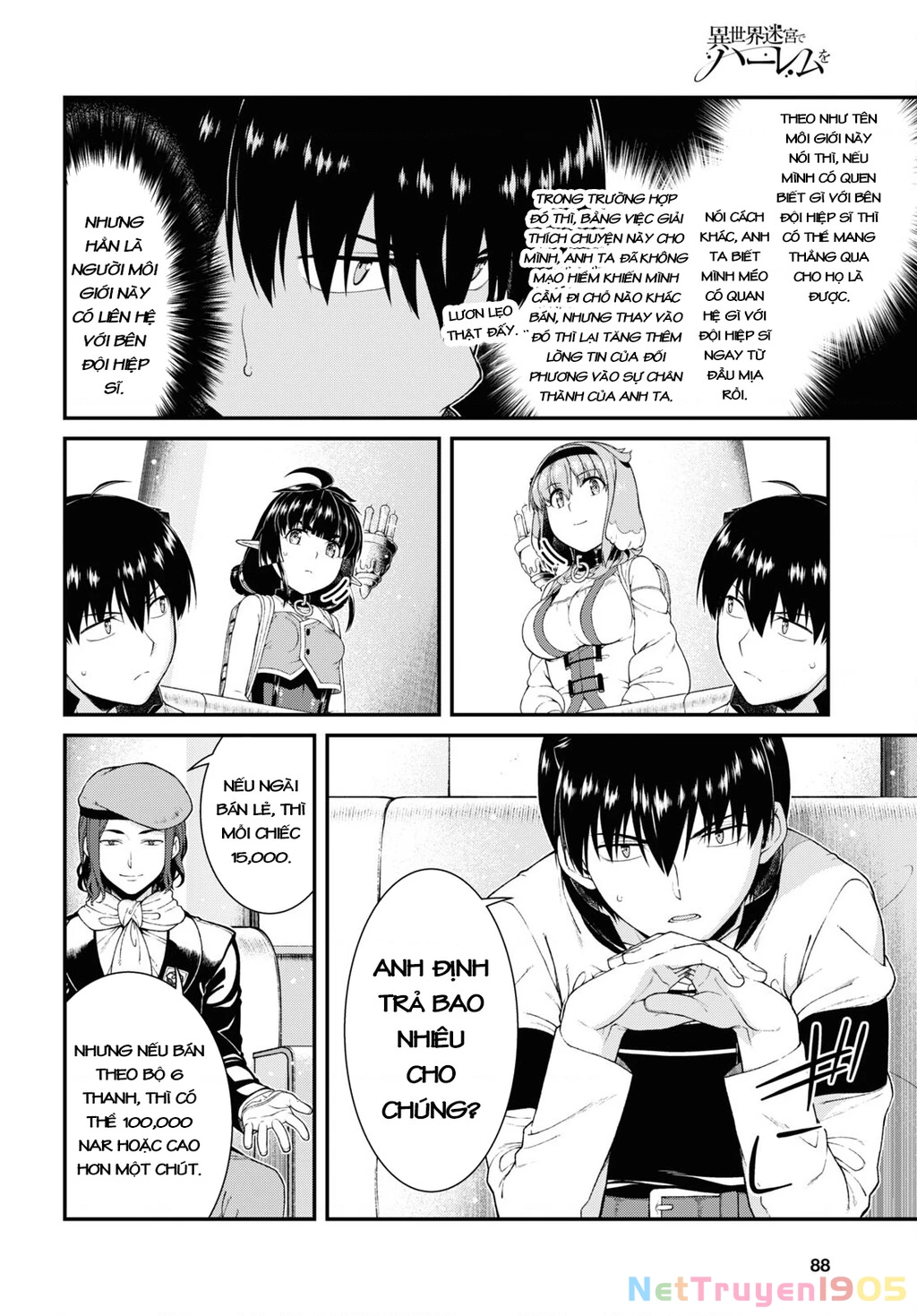 Lập Dàn Harem Tại Dị Giới Chapter 48 - 14