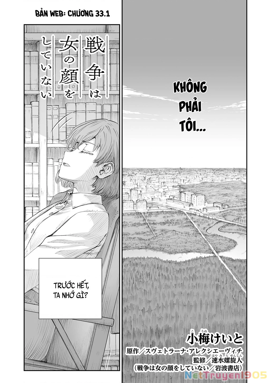 Chiến Tranh Không Có Một Khuôn Mặt Phụ Nữ Chapter 33.1 - 3