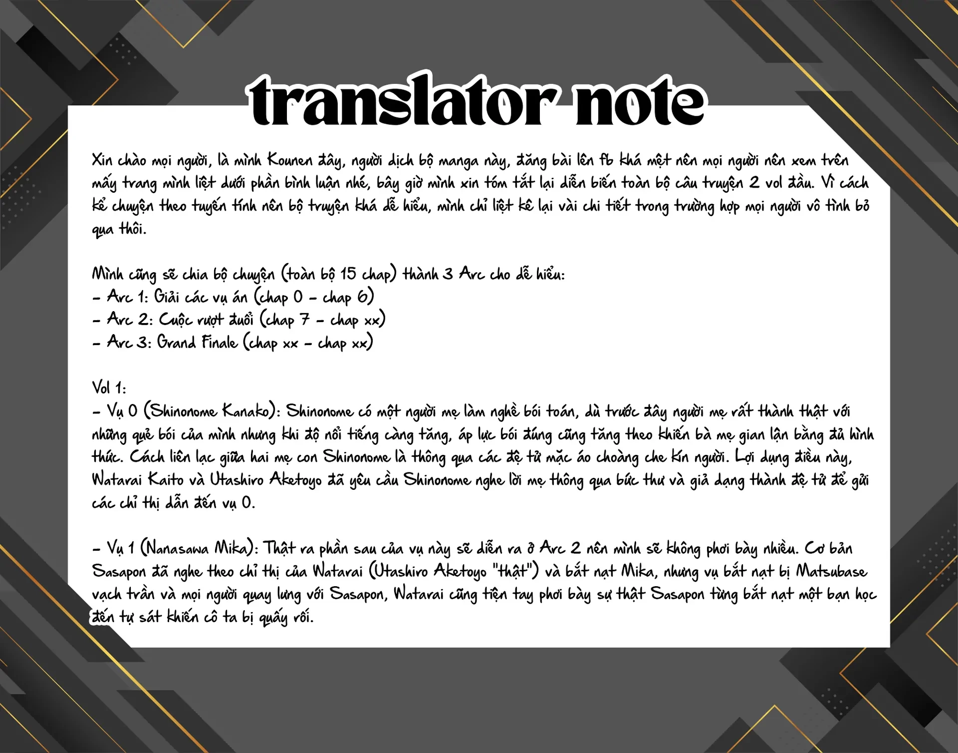 Căn Phòng Hành Phúc Spin-Off - Thám Tử Của Sự Thật Chapter 6 - 33