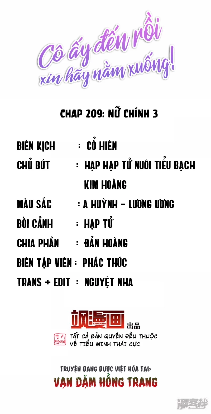 Cô ấy đến rồi, xin hãy nằm xuống! Chapter 209 - 2