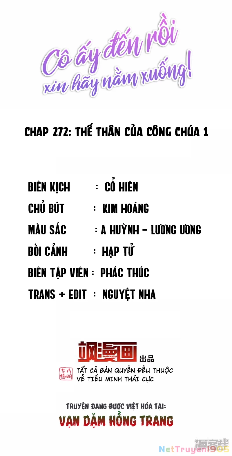 Cô ấy đến rồi, xin hãy nằm xuống! Chapter 272 - 2