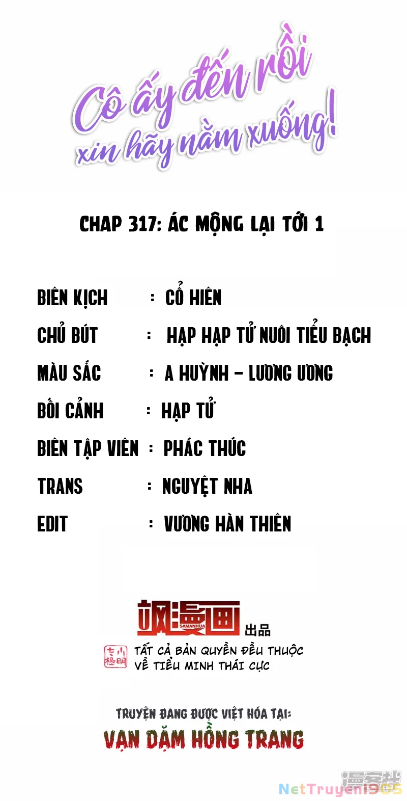 Cô ấy đến rồi, xin hãy nằm xuống! Chapter 317 - 2