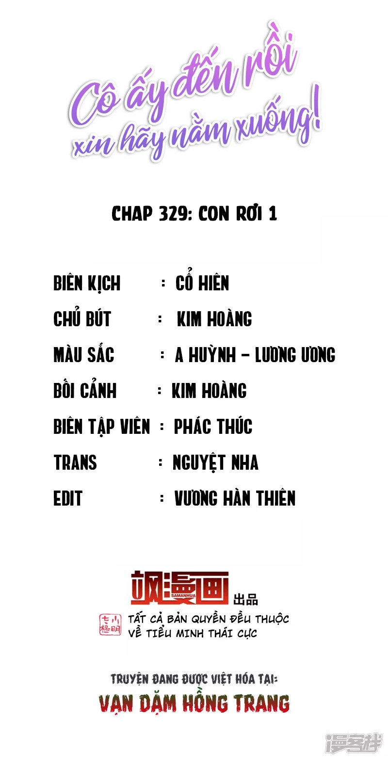 Cô ấy đến rồi, xin hãy nằm xuống! Chapter 329 - 2