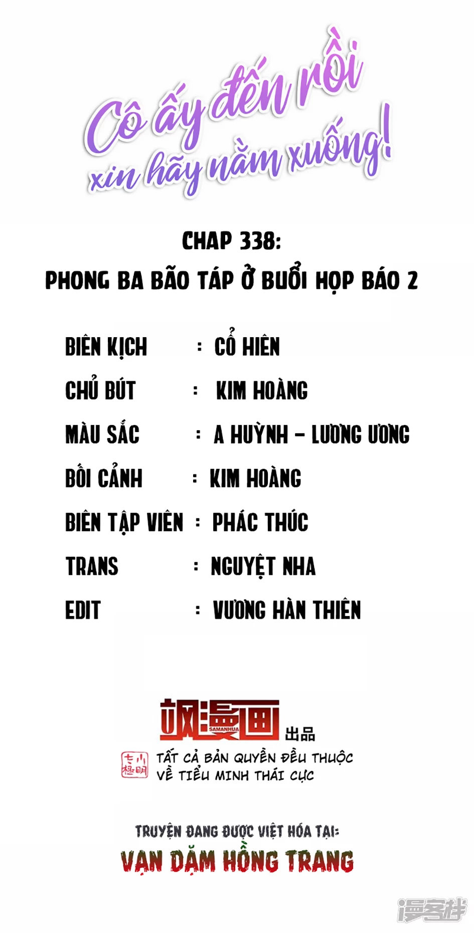 Cô ấy đến rồi, xin hãy nằm xuống! Chapter 338 - 2