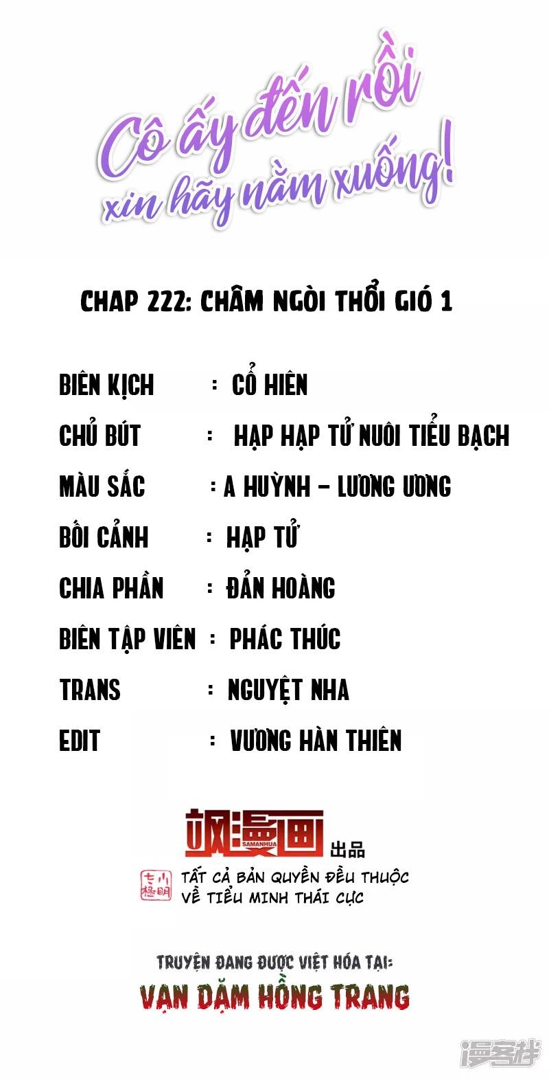 Cô ấy đến rồi, xin hãy nằm xuống! Chapter 222 - 2