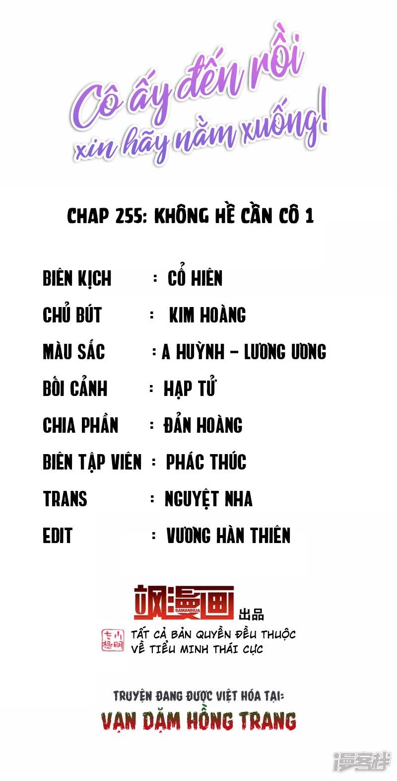Cô ấy đến rồi, xin hãy nằm xuống! Chapter 255 - 2