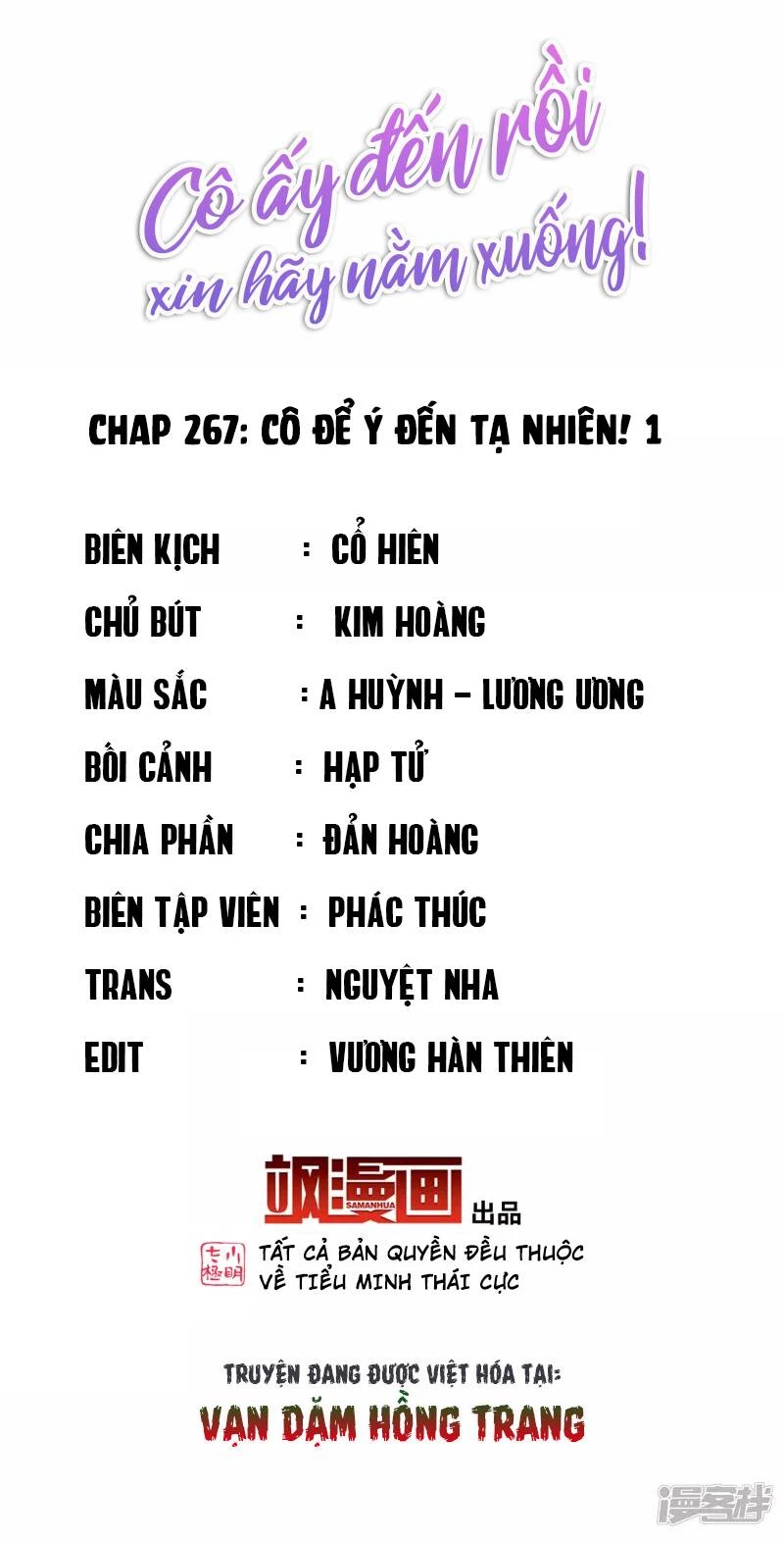 Cô ấy đến rồi, xin hãy nằm xuống! Chapter 267 - 2