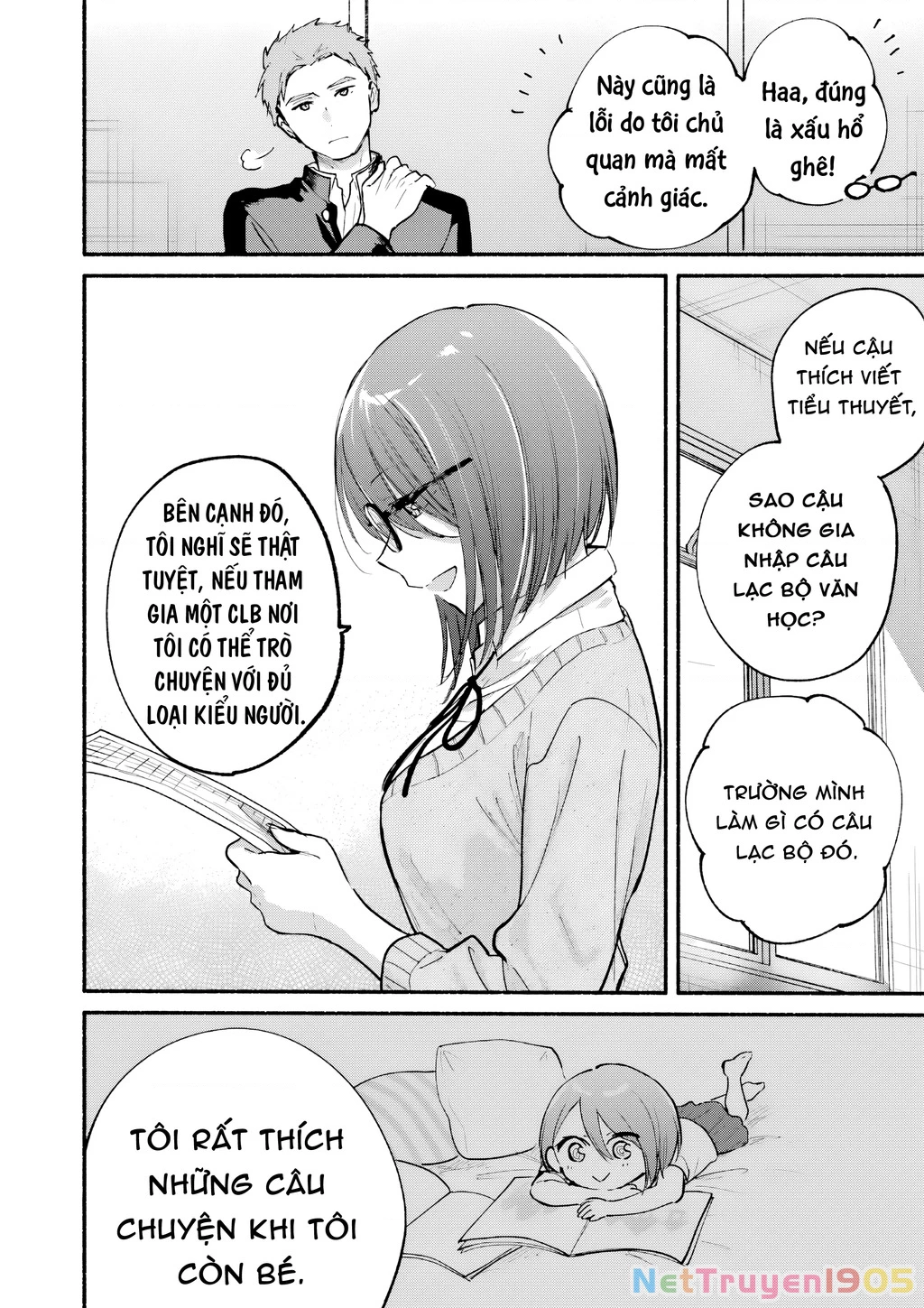 Cô Nàng Mèo Ngủ Gật Và Chàng Trai Hướng Nội Chapter 30 - 26