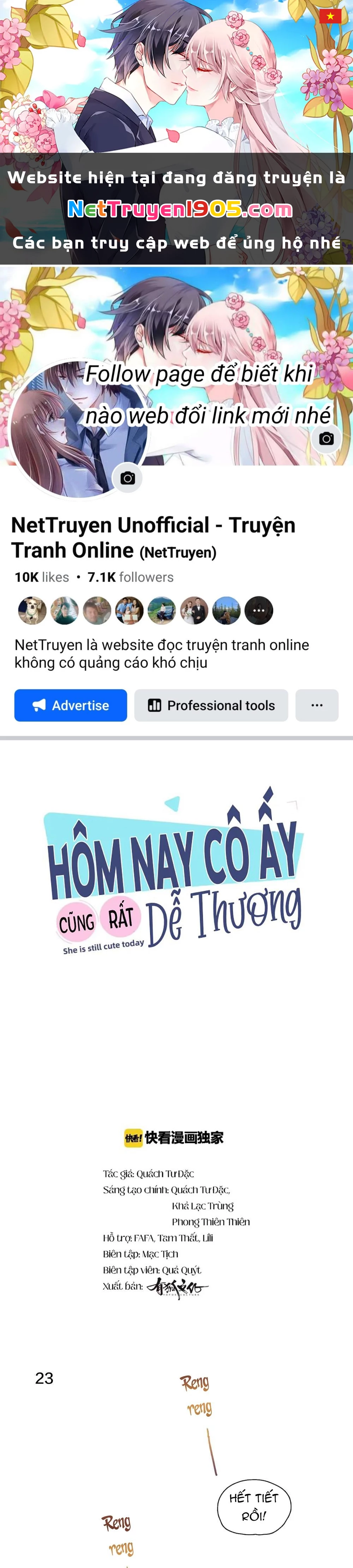 Giờ nay cô ấy cũng rất dễ thương Chapter 8 - 1