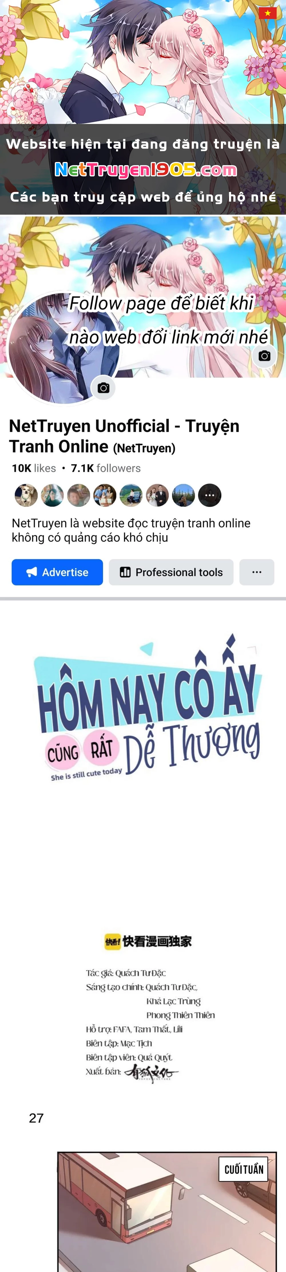 Giờ nay cô ấy cũng rất dễ thương Chapter 9 - 1