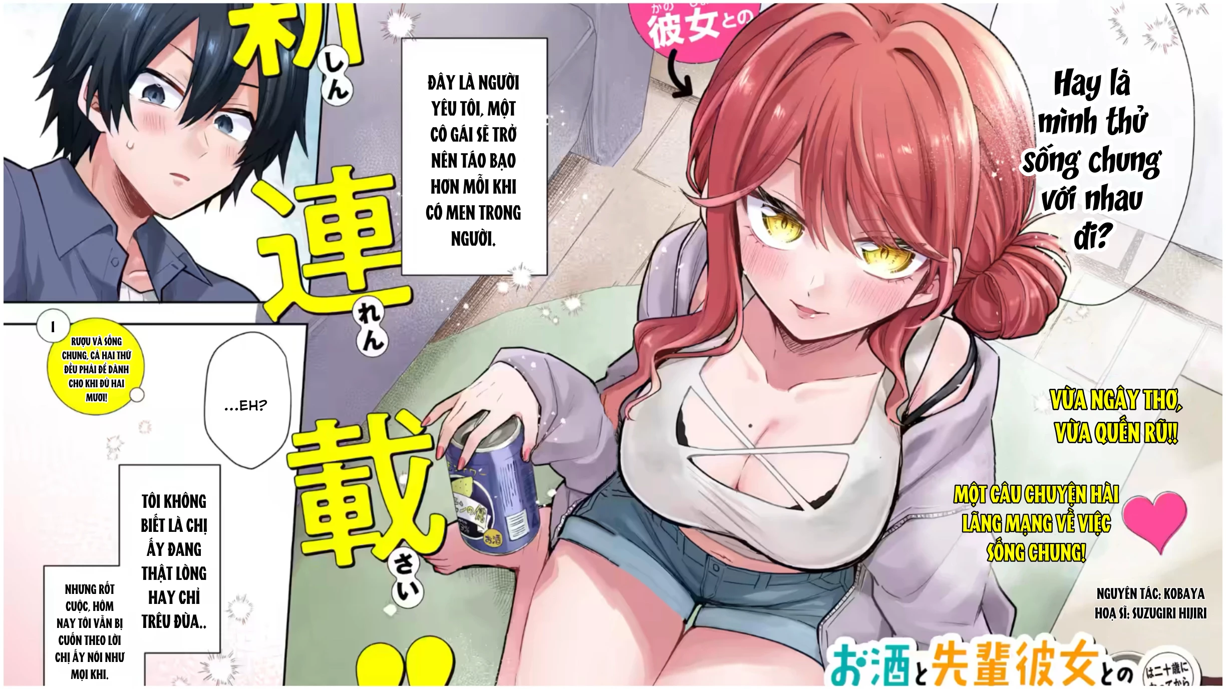 Vào Năm 20 Tuổi, Tôi Bắt Đầu Sống Chung Với Cô Bạn Gái Ma Men Chapter 1 - 3