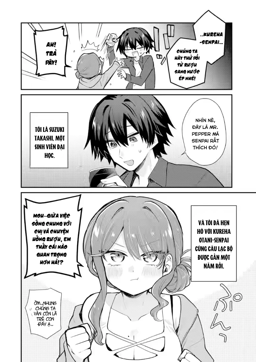 Vào Năm 20 Tuổi, Tôi Bắt Đầu Sống Chung Với Cô Bạn Gái Ma Men Chapter 1 - 4