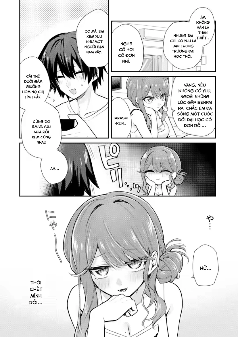Vào Năm 20 Tuổi, Tôi Bắt Đầu Sống Chung Với Cô Bạn Gái Ma Men Chapter 4.5 - 5