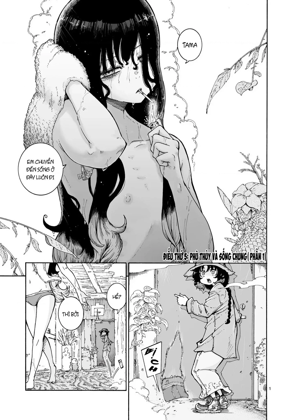 Majo to Kyurasu - Phù thủy phê pha Chapter 5.1 - 2