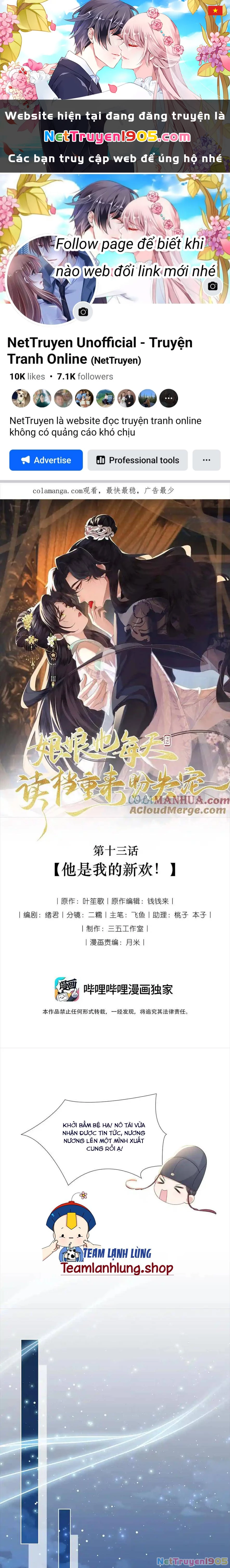 Nương Nương Mỗi Ngày Đều Trốn Thị Tẩm Chapter 13 - 1