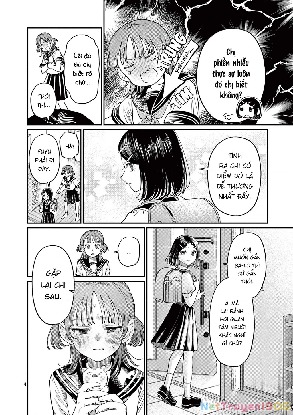 Tình yêu màu Lam nhà Wakaba Chapter 25 - 4