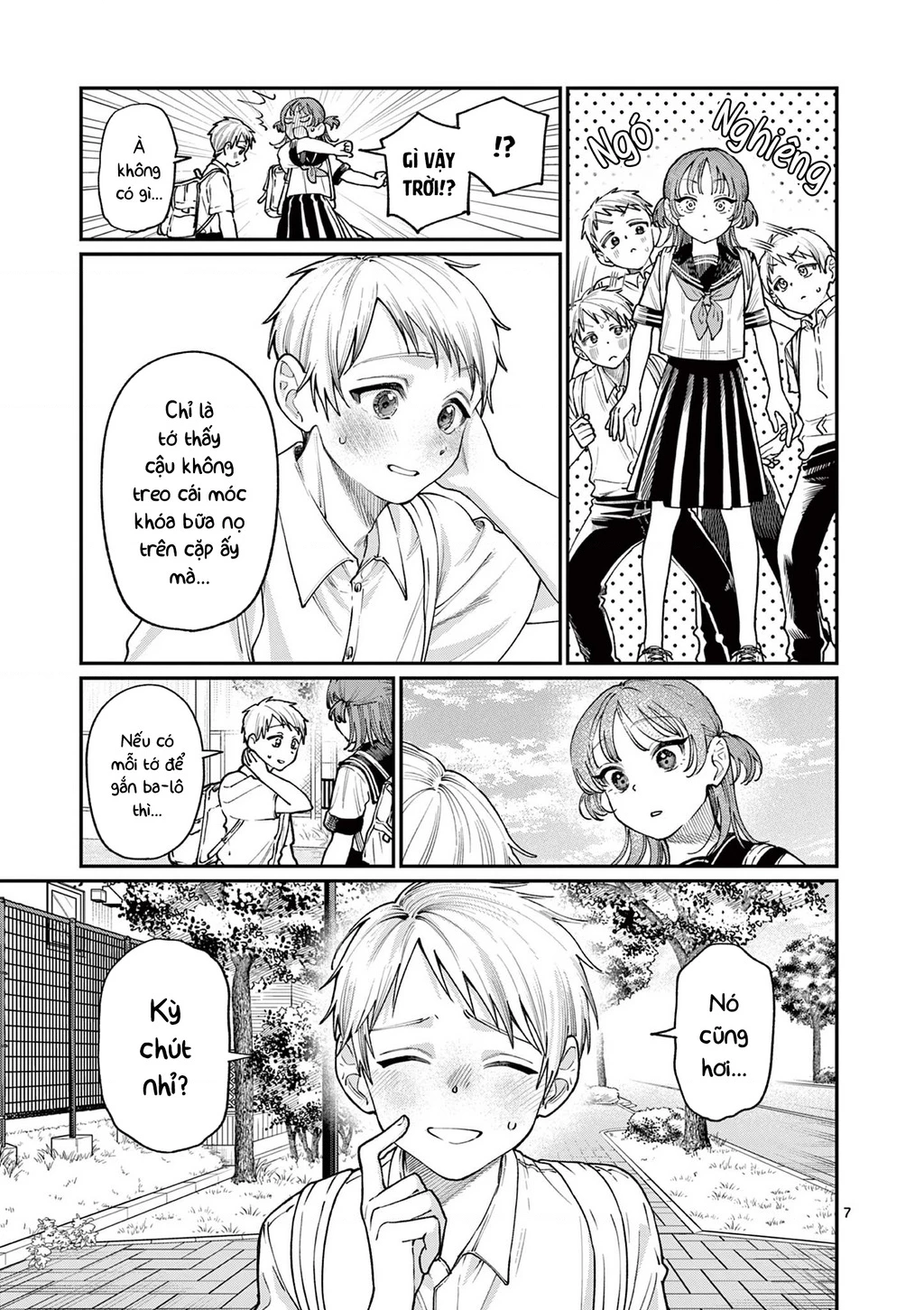 Tình yêu màu Lam nhà Wakaba Chapter 25 - 7