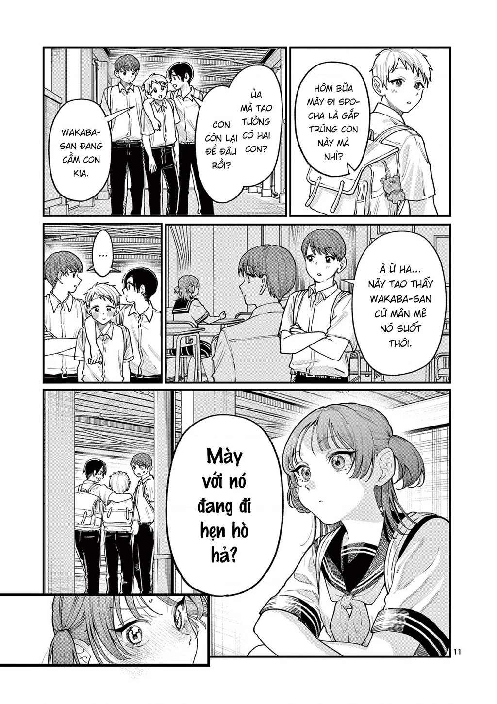 Tình yêu màu Lam nhà Wakaba Chapter 25 - 11
